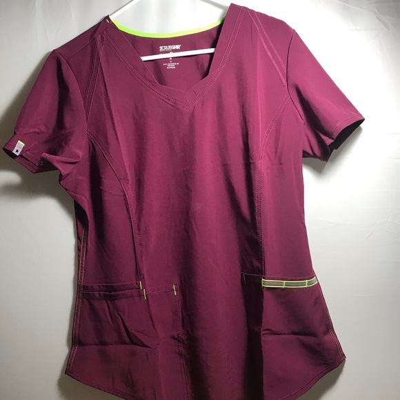 Scrub star women’s active V-neck top size medium - Picture 5 of 12